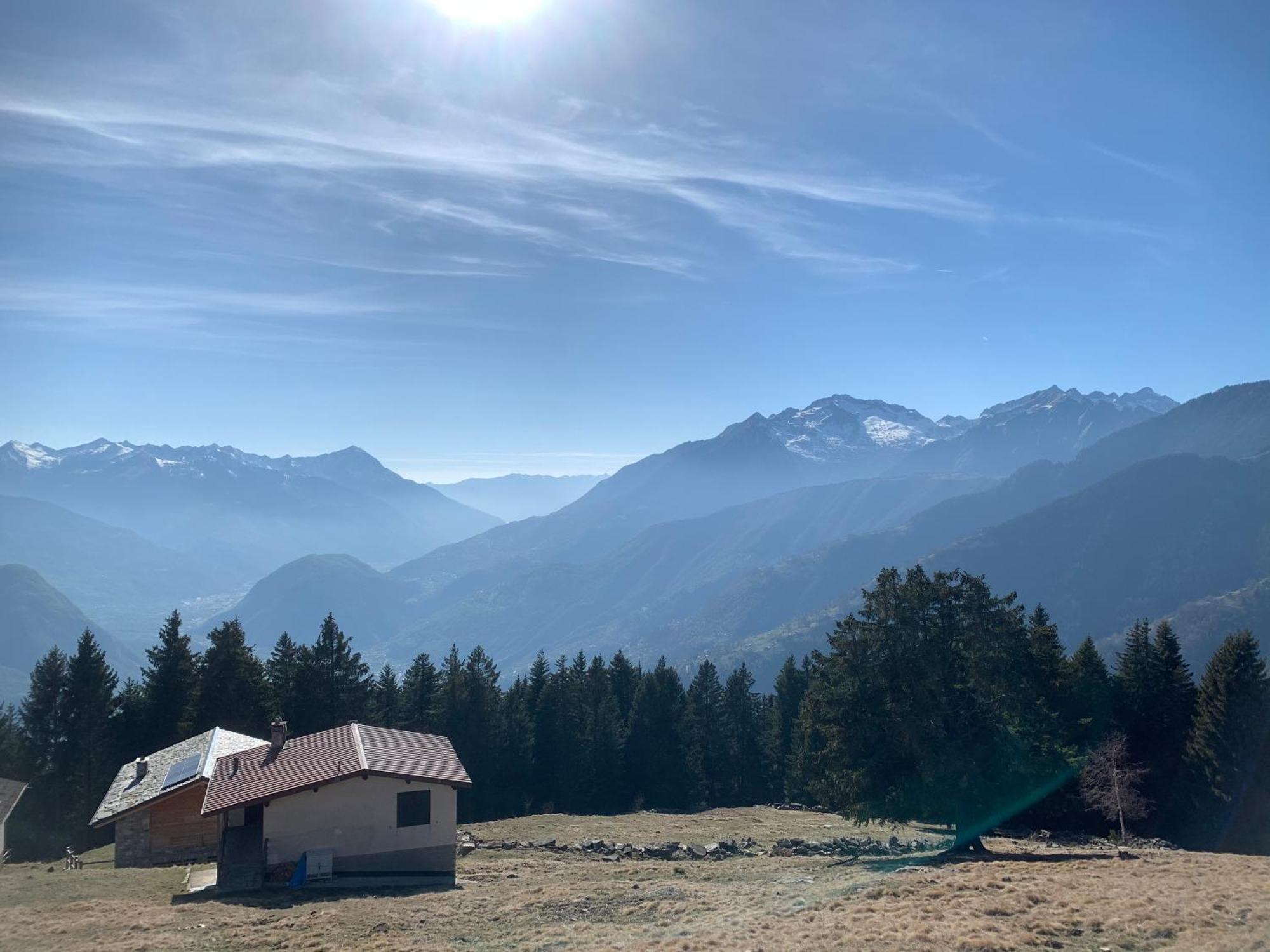 Ferienwohnung Chalet Baita Delle Favole Di Rosarita Berbenno di Valtellina Exterior foto