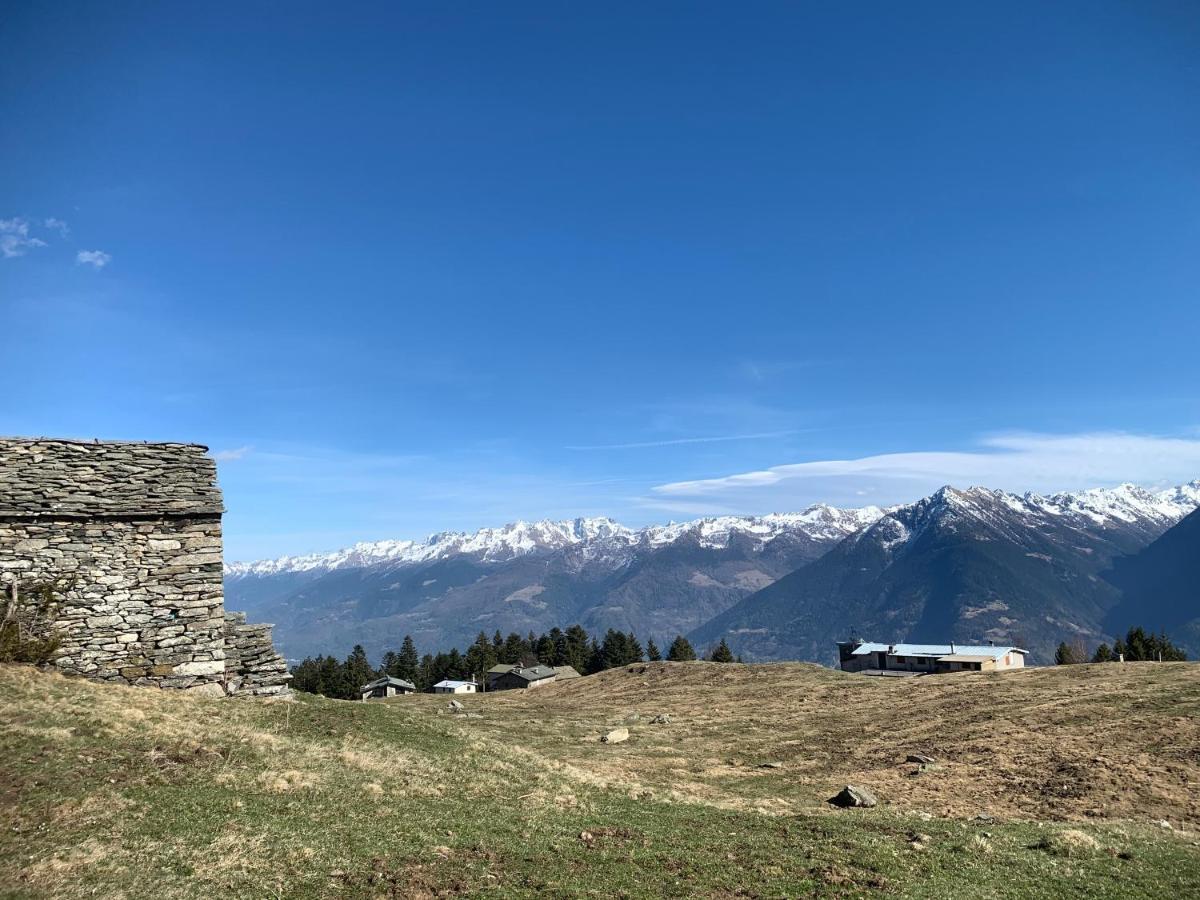 Ferienwohnung Chalet Baita Delle Favole Di Rosarita Berbenno di Valtellina Exterior foto